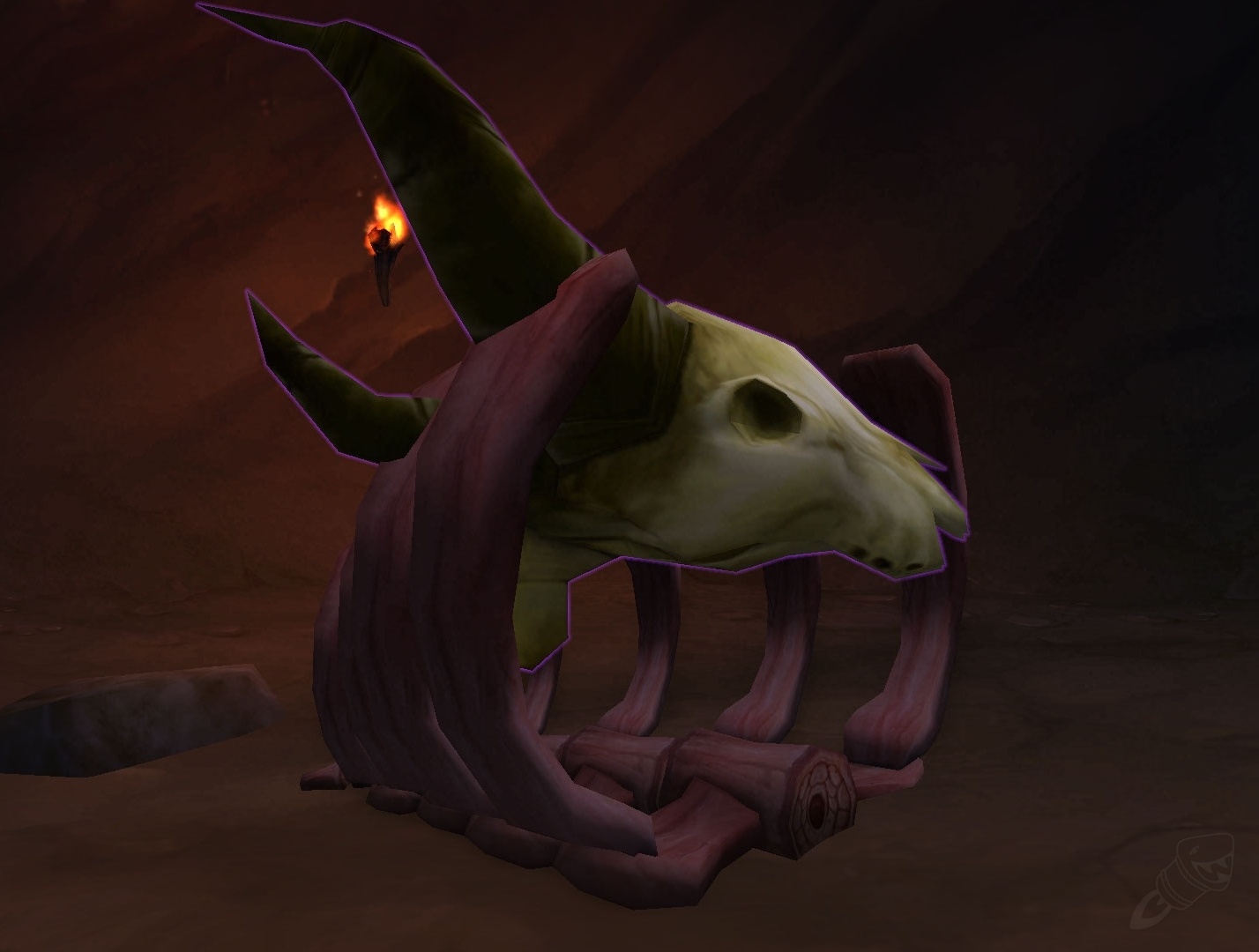 rogatyj cherep obekt world of warcraft