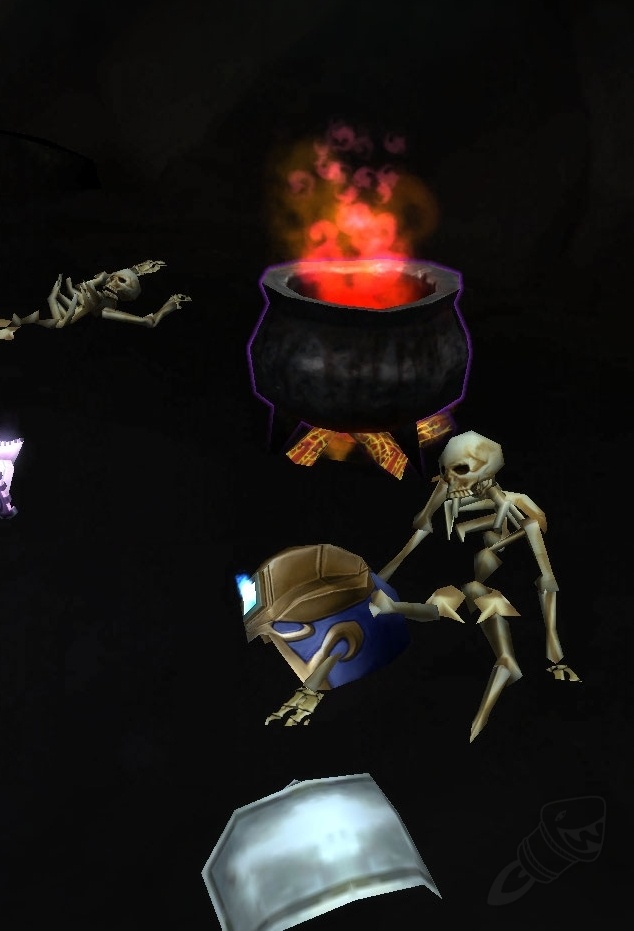 Bubbling Cauldron Object World of Warcraft
