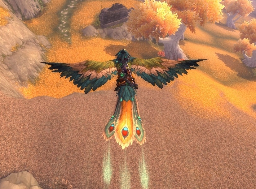 Поводья изумрудного пандаренского феникса Предмет Mists of Pandaria