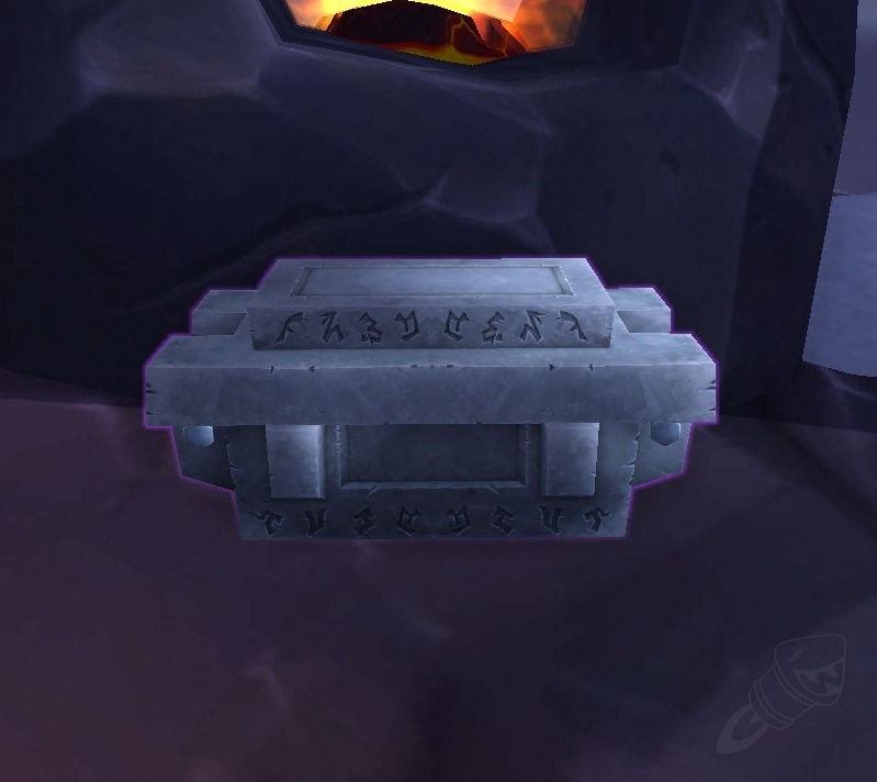 wow snow covered strongbox