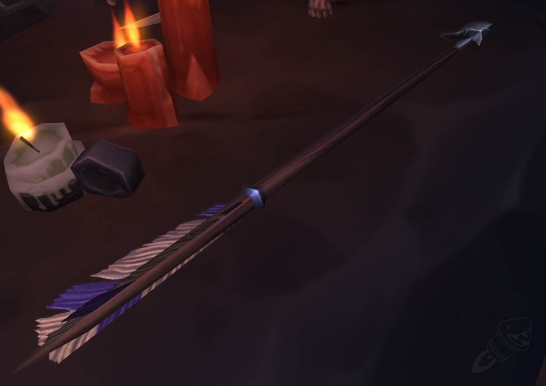 SilverLined Arrow Object World of Warcraft