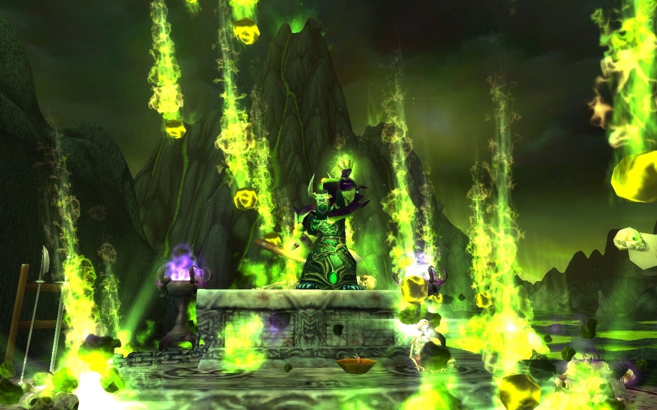 green fire warlock