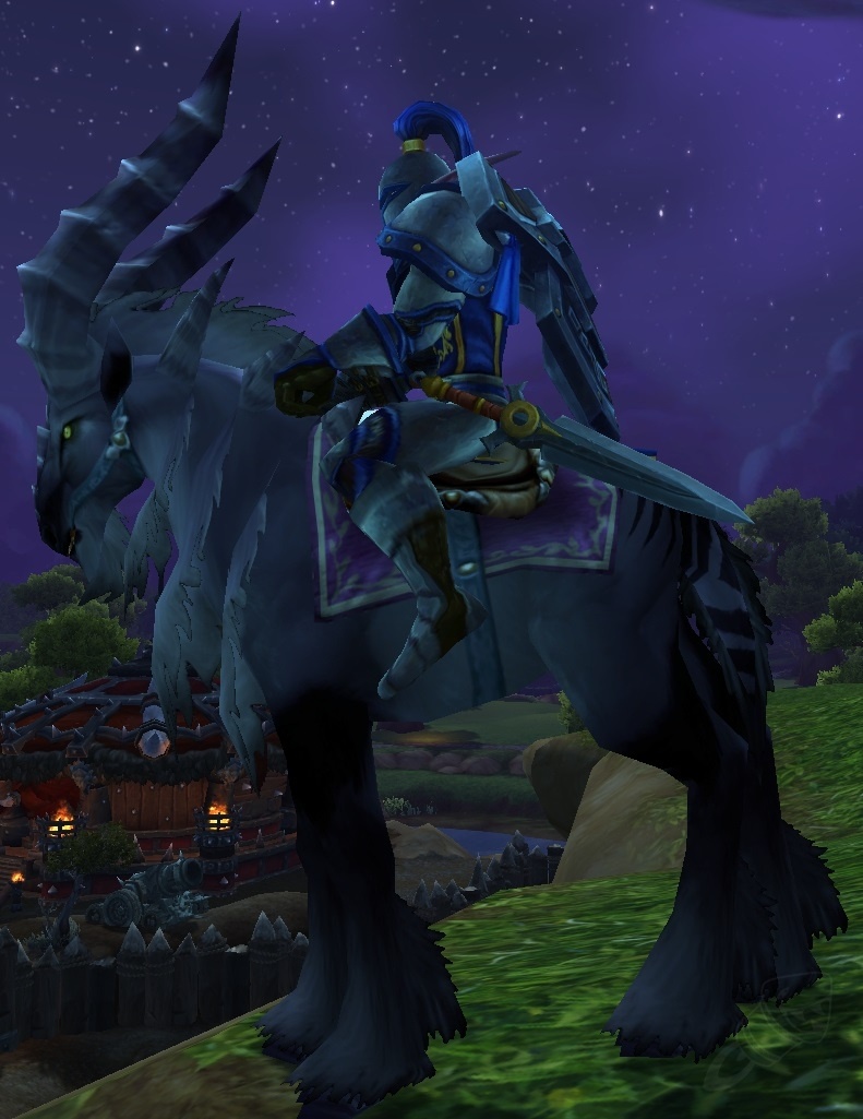 Mounted Soldier NPC World of Warcraft
