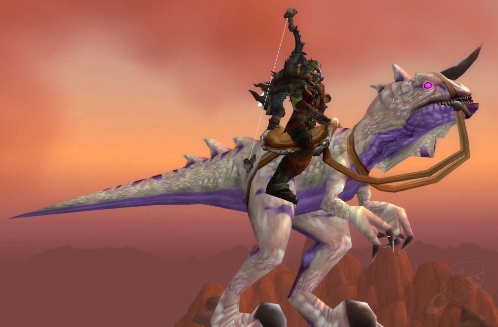 Reins Of The Bone White Primal Raptor Item World Of Warcraft