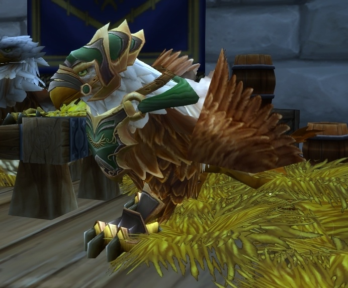 Schneller grüner Greif NPC World of Warcraft