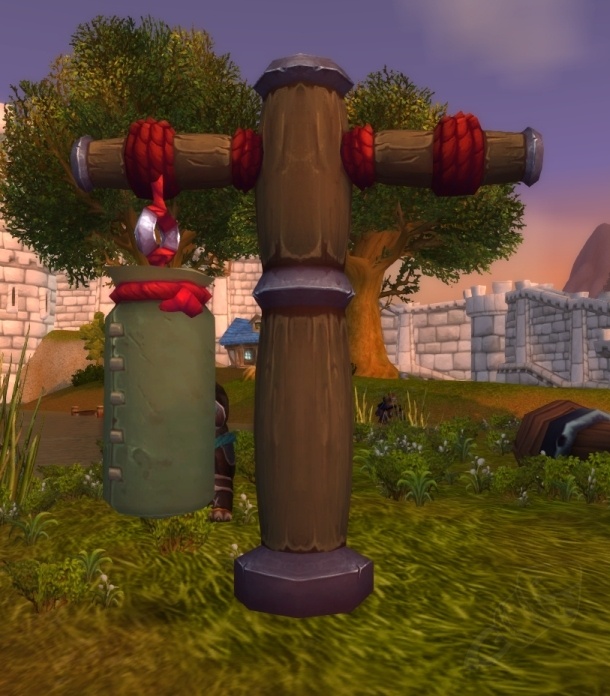 Training Target NPC World of Warcraft