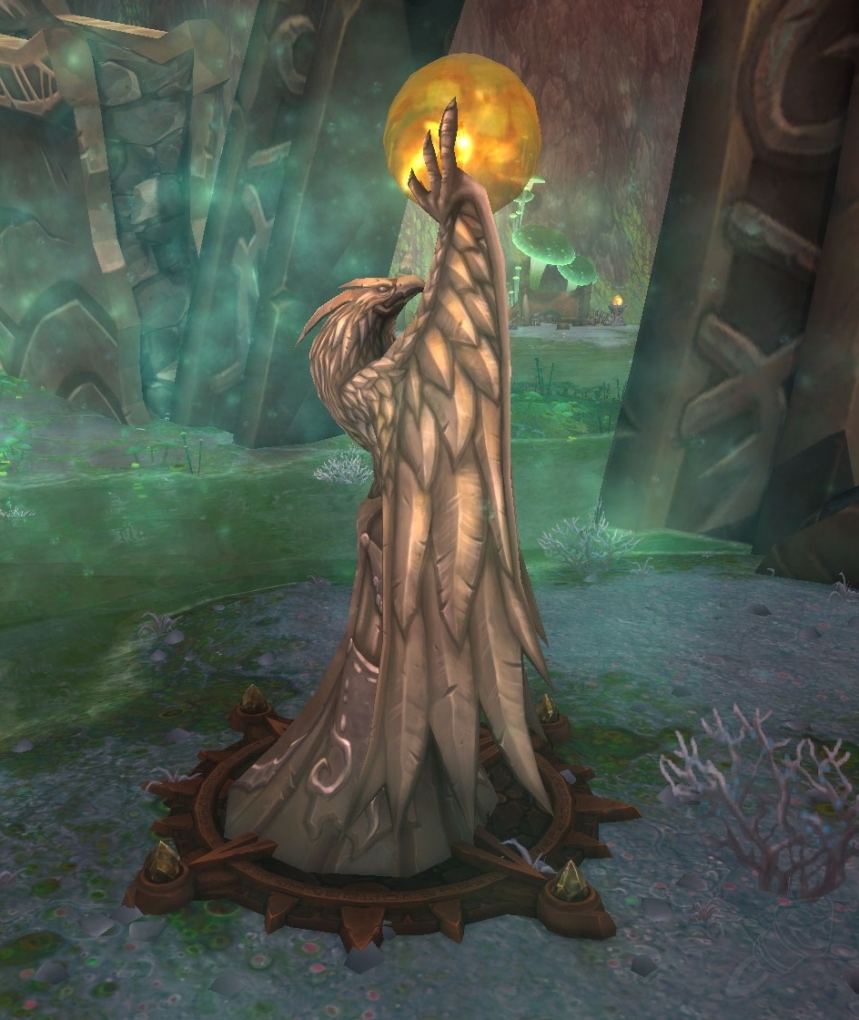 Estatua PNJ World of Warcraft