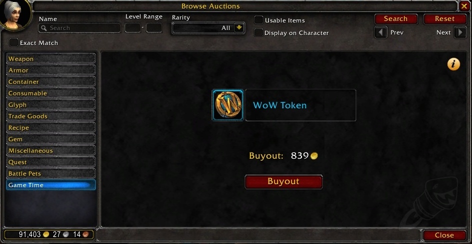 Guide To Obtaining And Selling The Wow Token - Guides - Wowhead