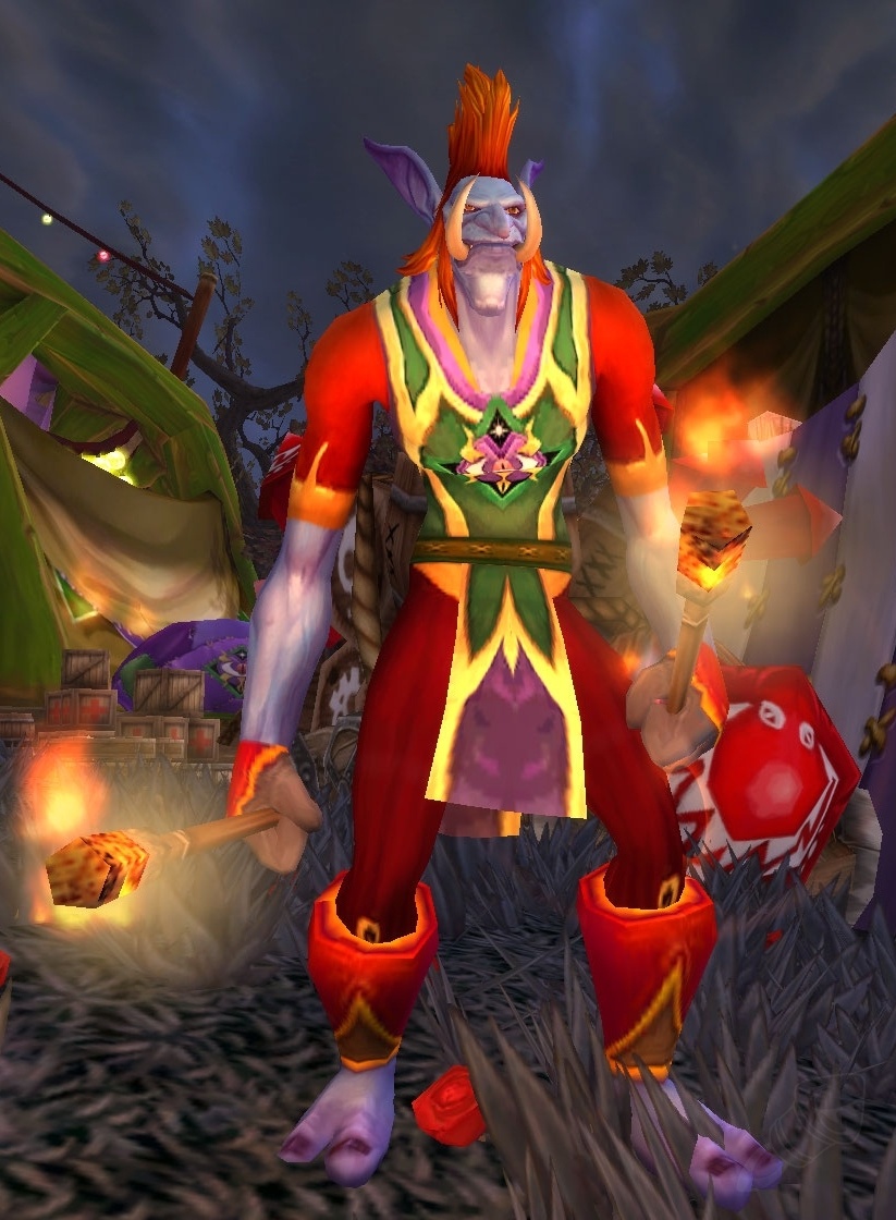 Fire Juggler NPC World of Warcraft