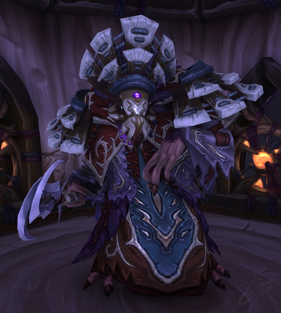 Ancestro tejeoscuro Kath PNJ World of Warcraft