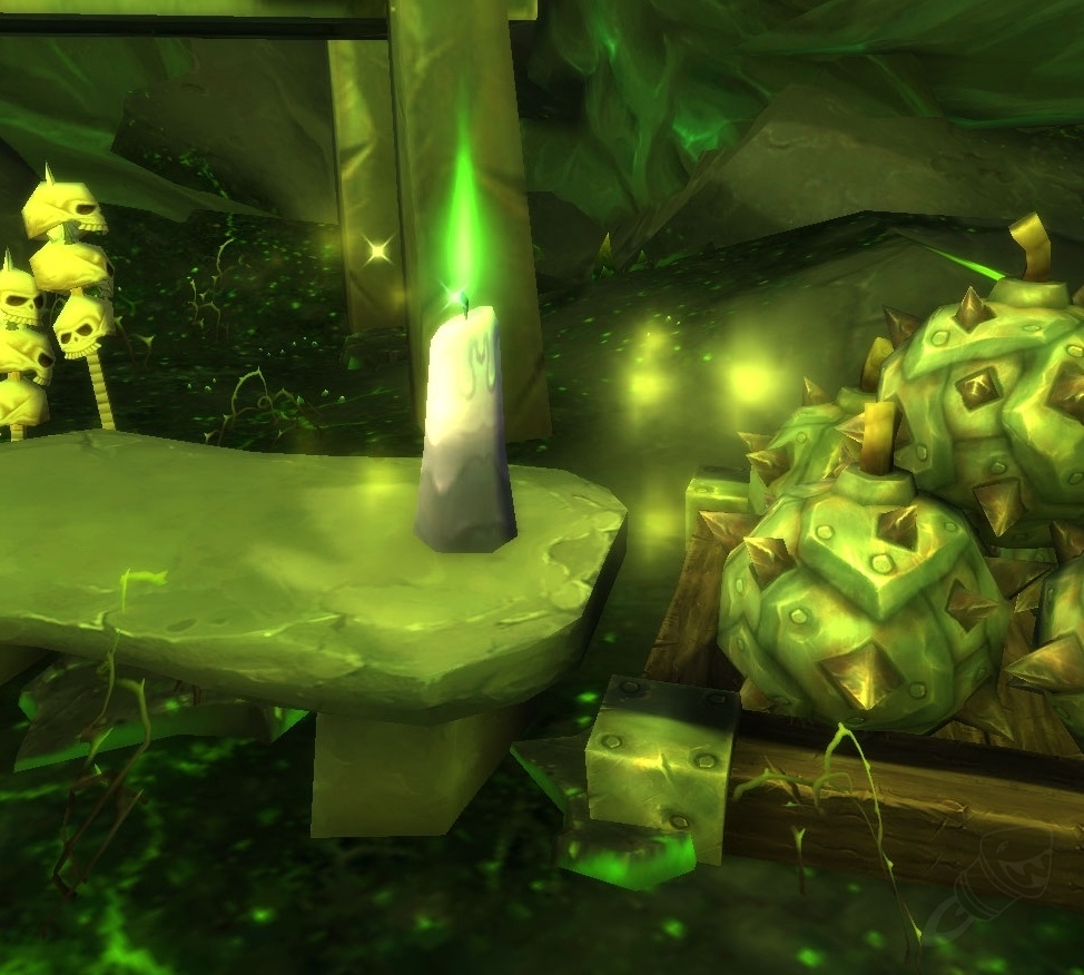 The Black Candle Object World of Warcraft