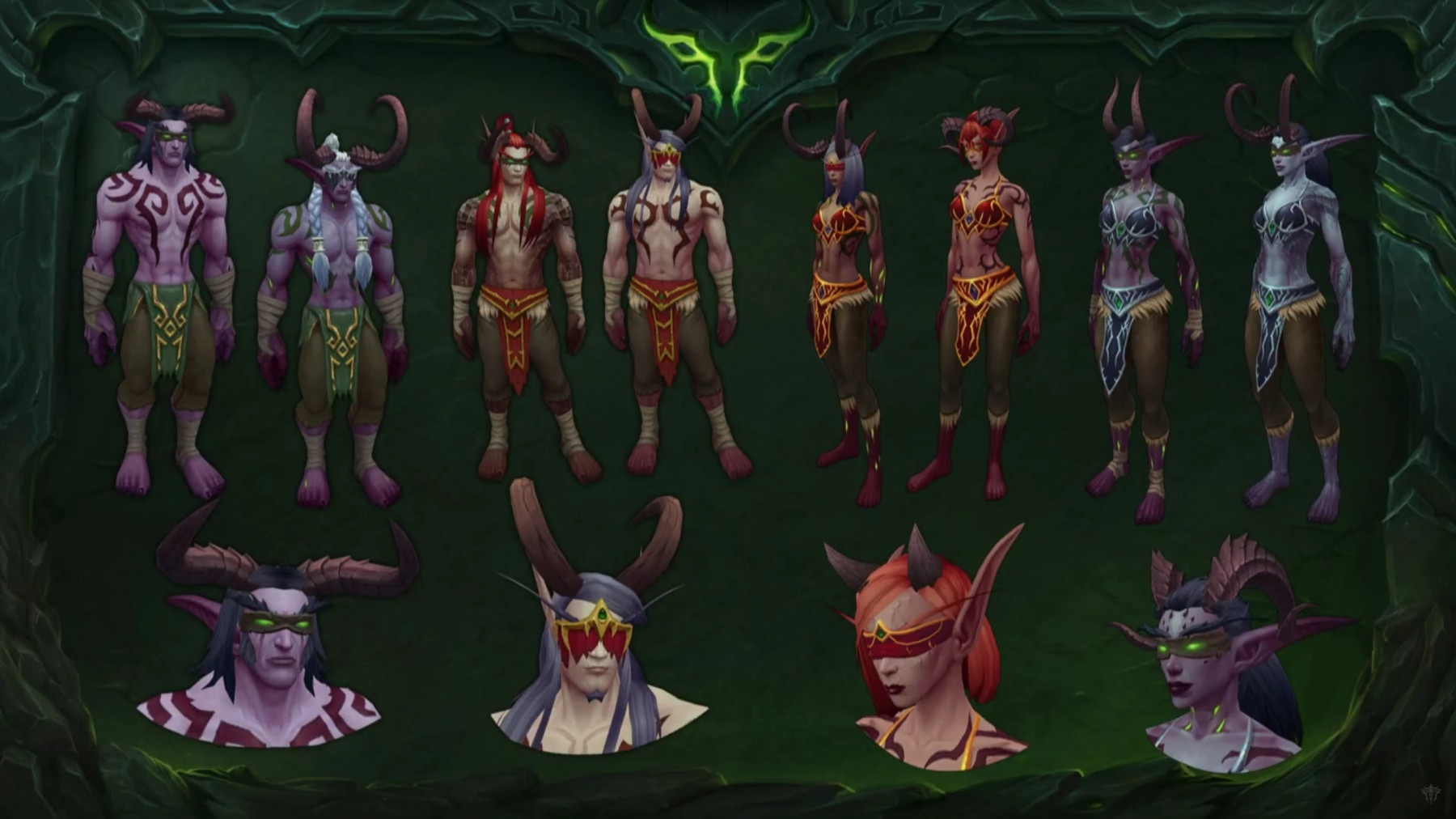 Demon Hunter Customization Options - Wowhead