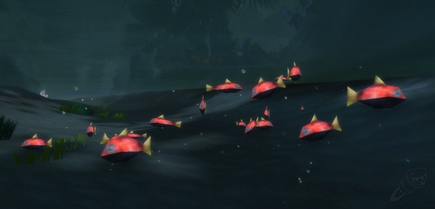 Ein Schwarm Nesselfische Objekt World of Warcraft