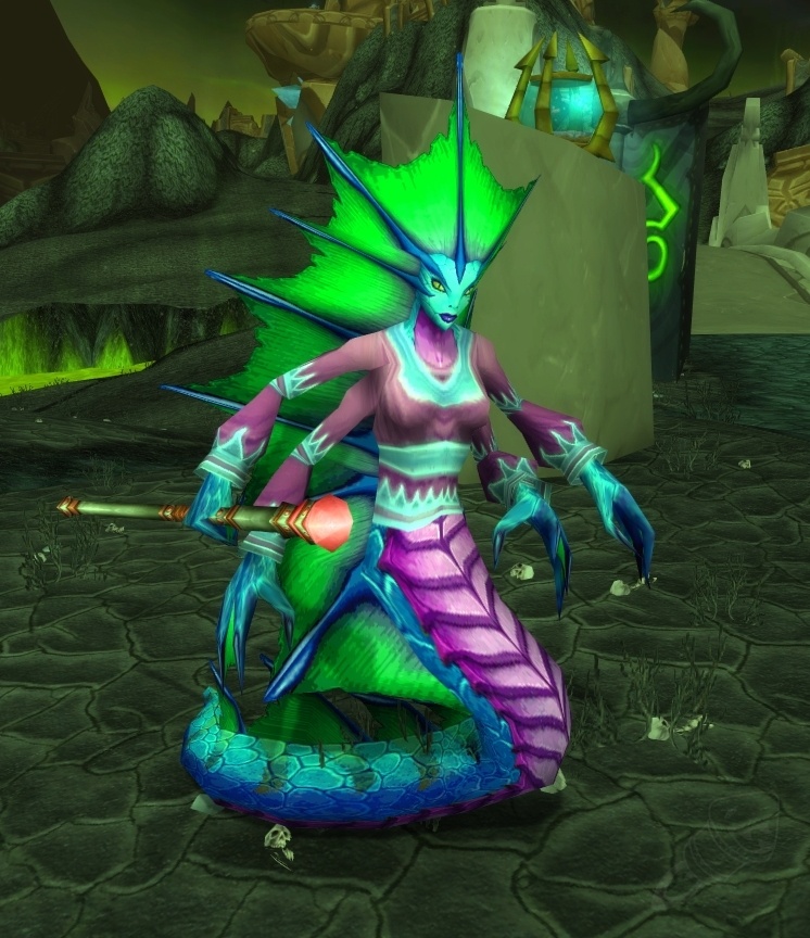 Coilskar Sorceress NPC World of Warcraft