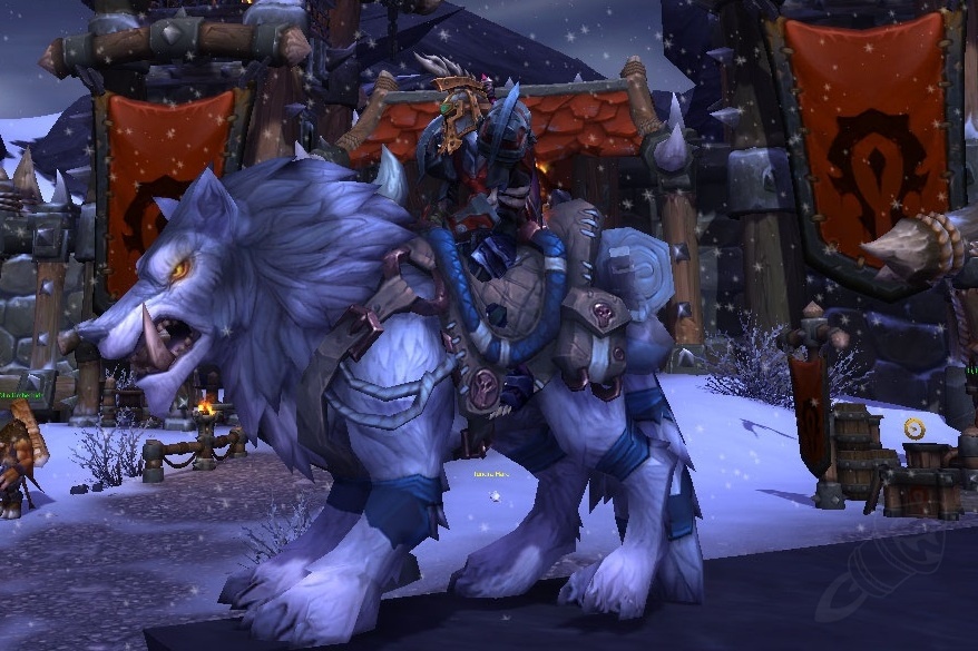 Lobo do Gelo Veloz - Feitiço - World of Warcraft