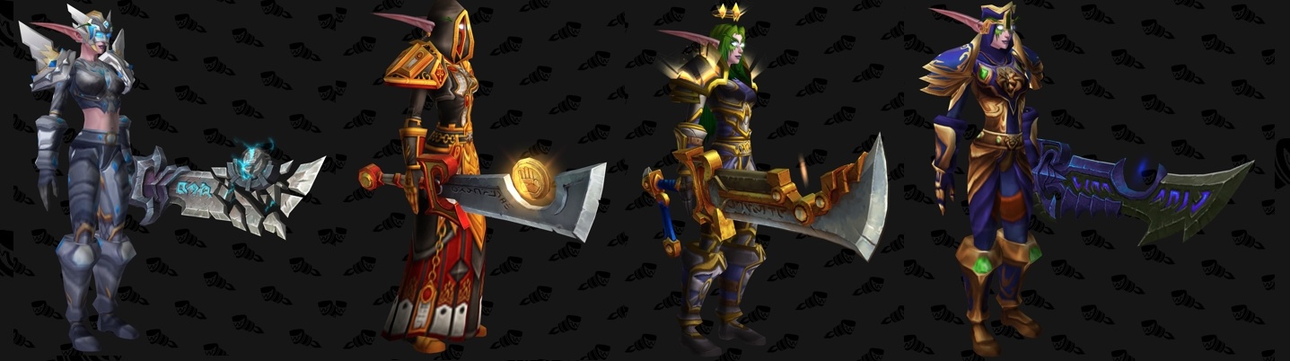 paladin transmog weapons