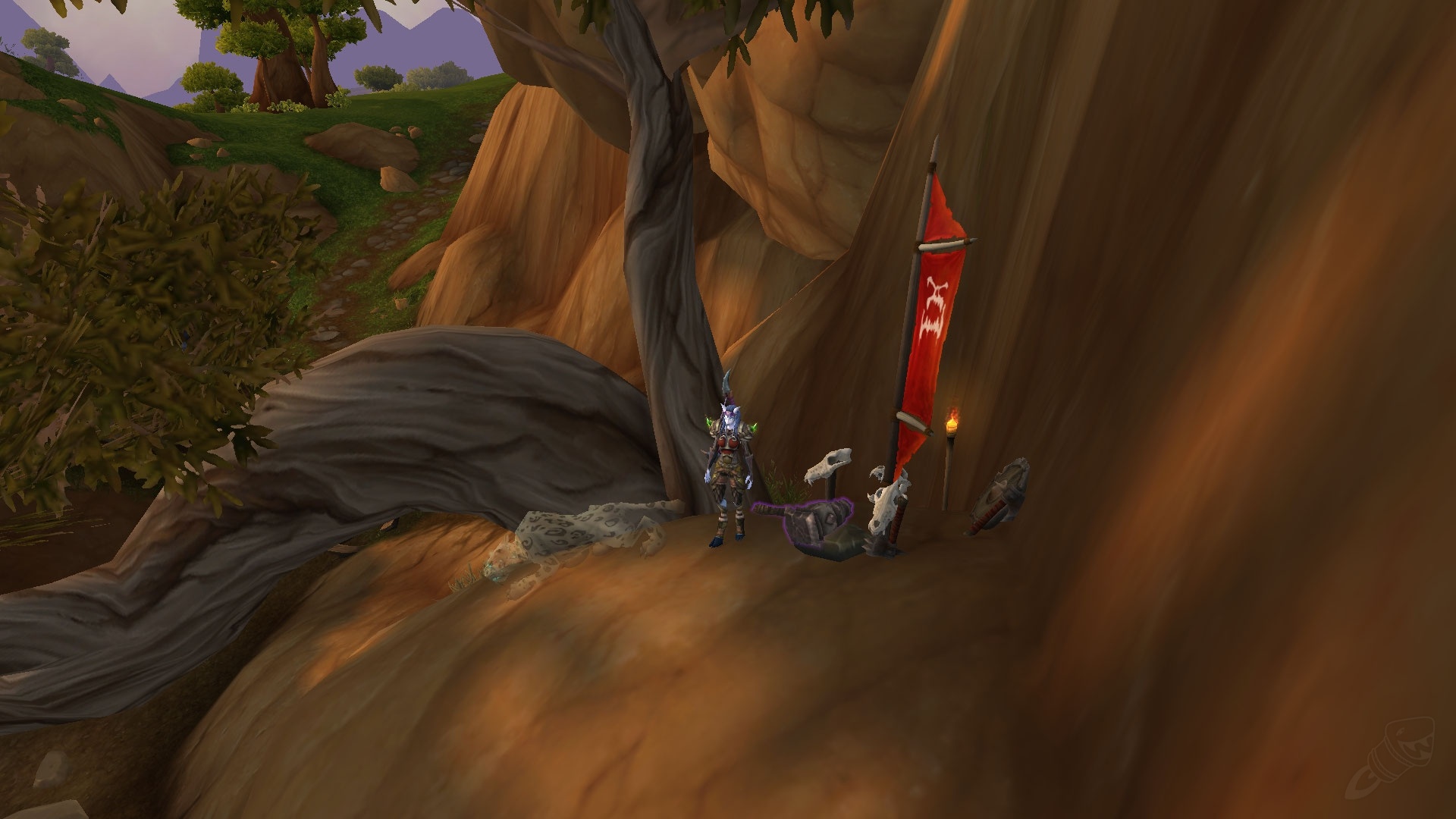 Nagrand Treasure 077 Ogre Hammer Quest World of Warcraft