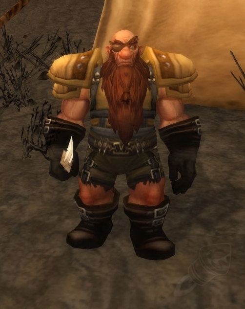 狼狈不堪的约翰 Npc 魔兽世界