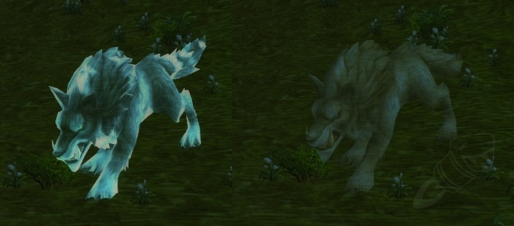 Glyph of the Spectral Wolf - Item - World of Warcraft