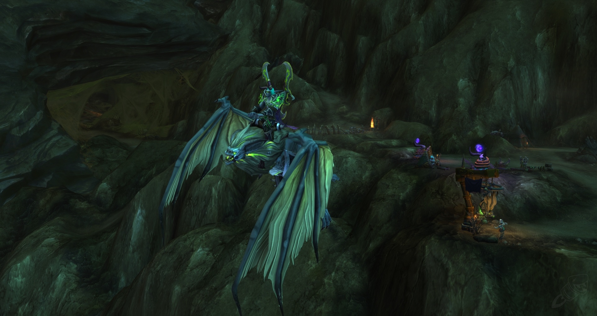On Felbat Wings - Quest - World of Warcraft