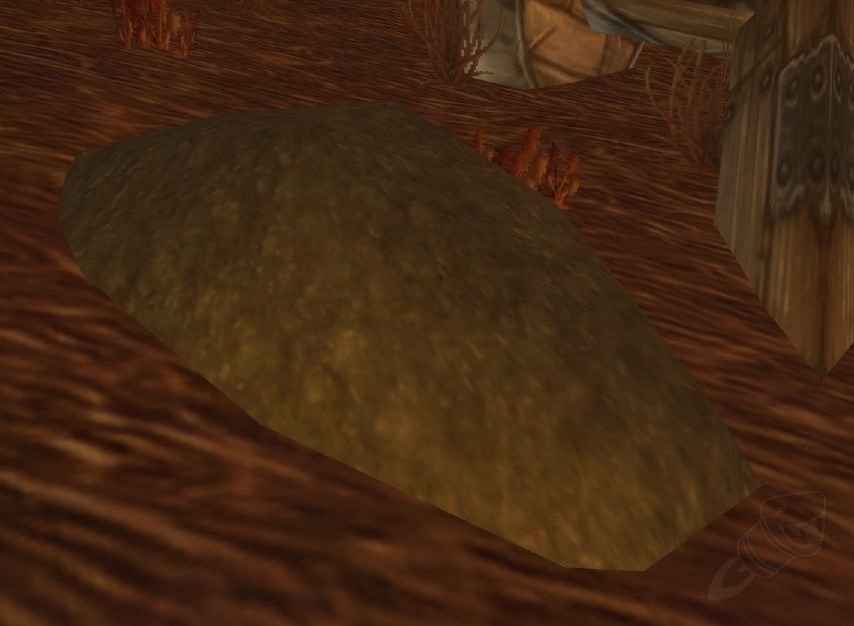 Mound of dirt object world of warcraft