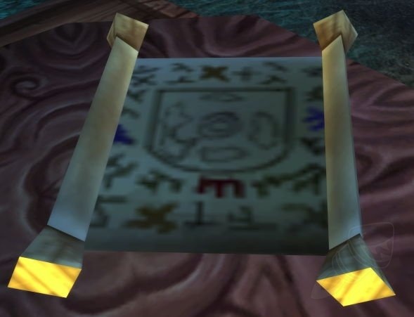 [Night Elf Plans: An'daroth] - 물체 - 대격변 클래식