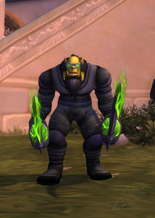 복장 검은 데피아즈단 방어구 아이템 월드 오브 워크래프트