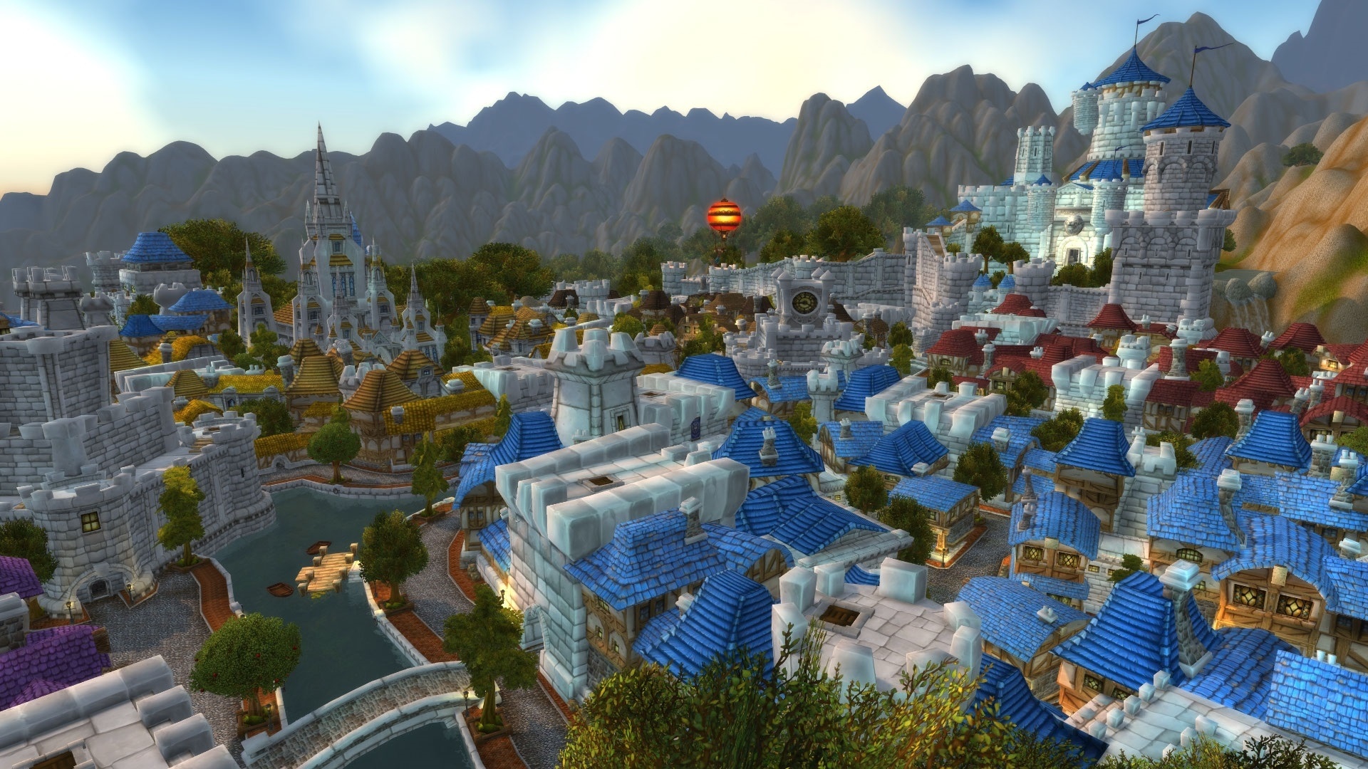 Stormwind City Zone World Of Warcraft