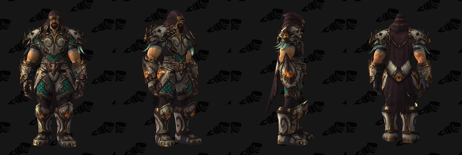 Draenei Hunter. Trying to make the most 'paladin' looking hunter set ...