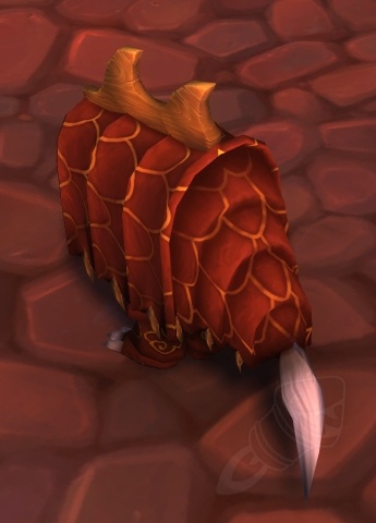 Disfraz de cola de dragón rojo - Objeto - of Warcraft