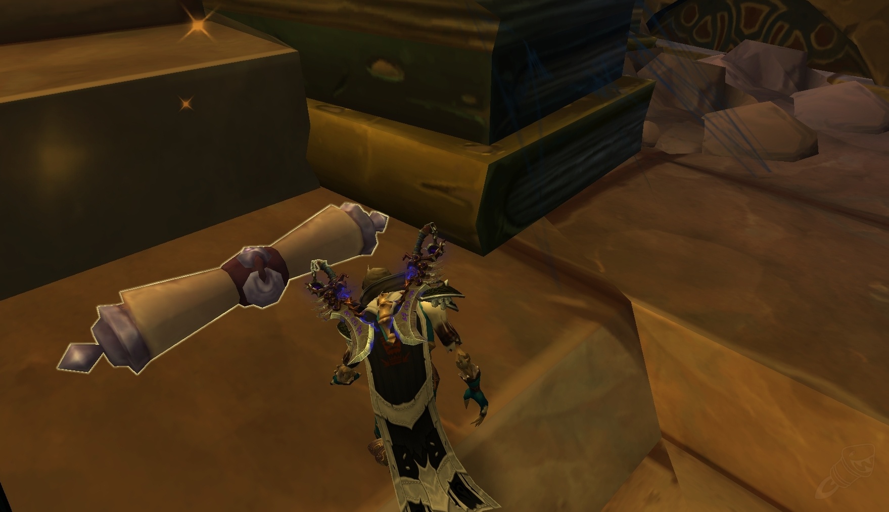 Carte des lignes telluriques de Suramar Entité World of Warcraft