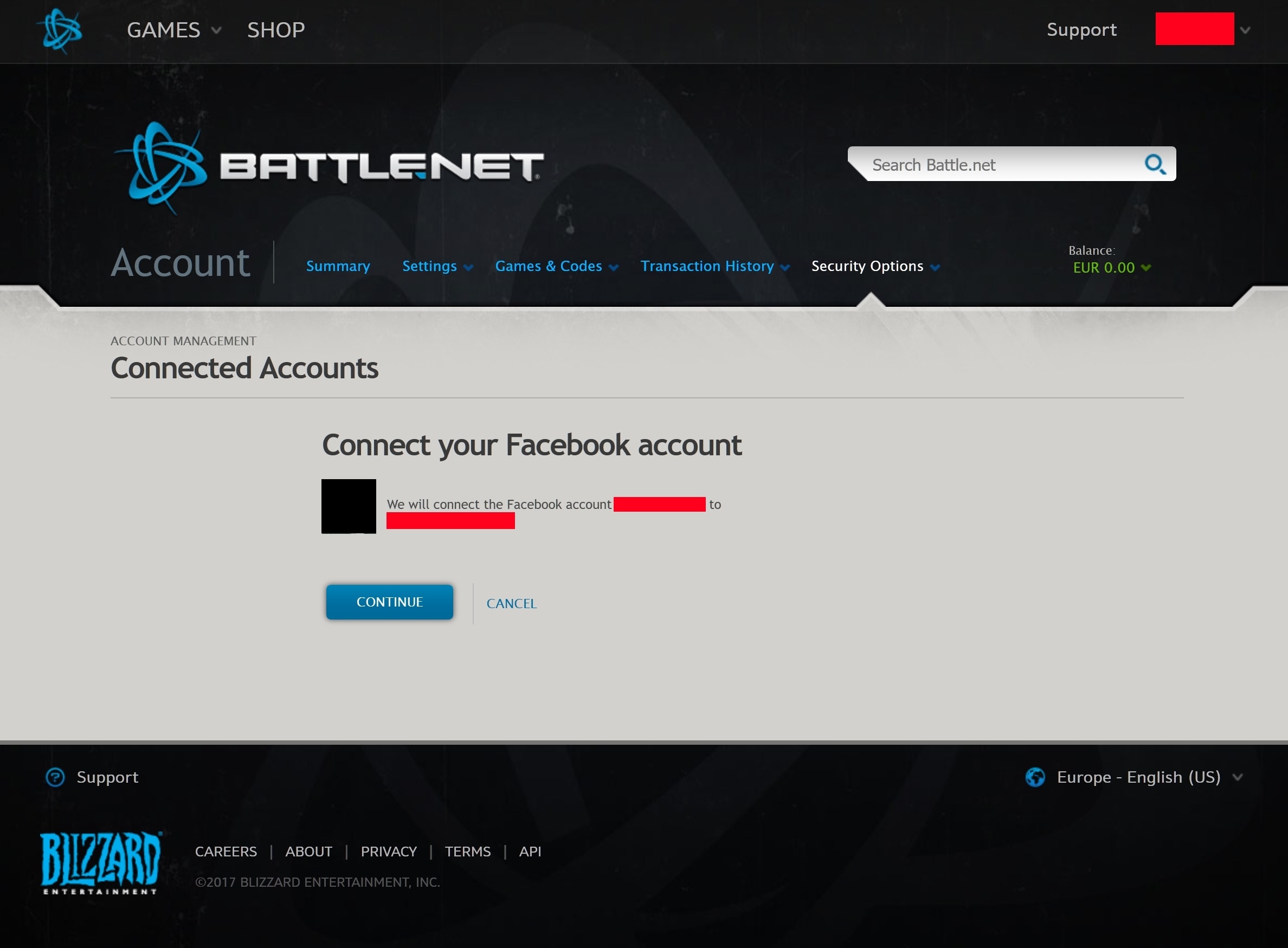 Battle.net Login