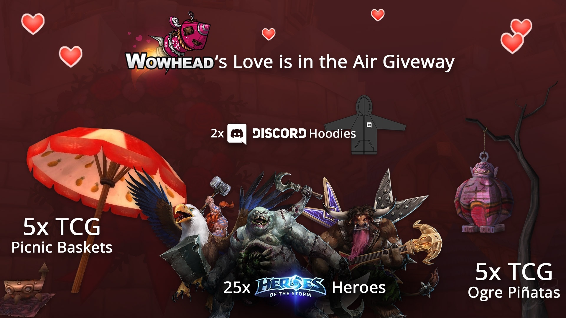 2017 Love is in the Air Giveaway Sweepstakes Wowhead