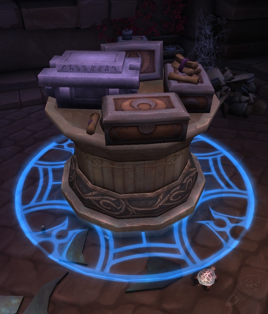 보호된 보물 상자 물체 월드 오브 워크래프트