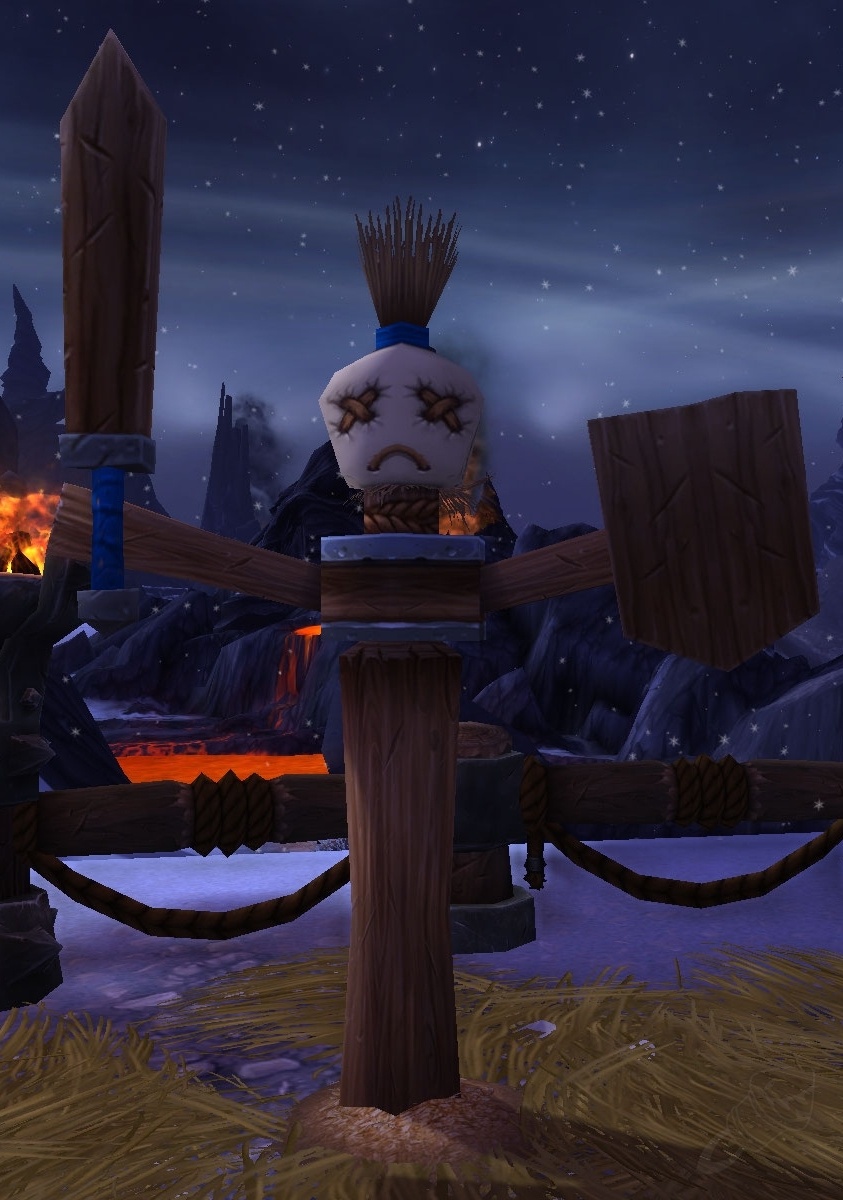 Dungeoneer's Training Dummy NPC World of Warcraft