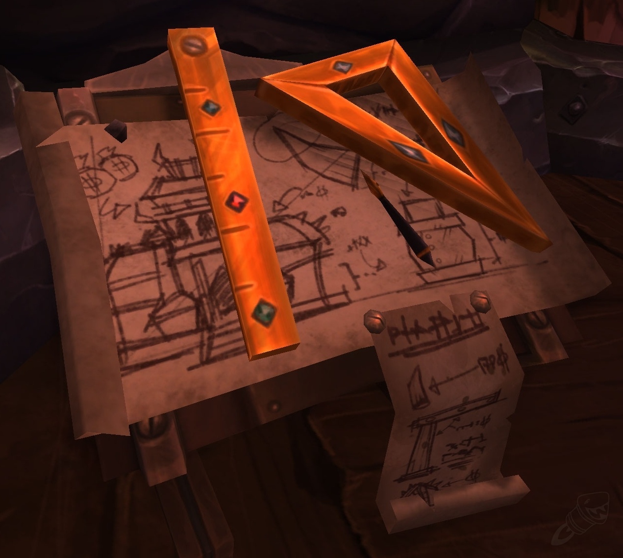Architect Table NPC World of Warcraft