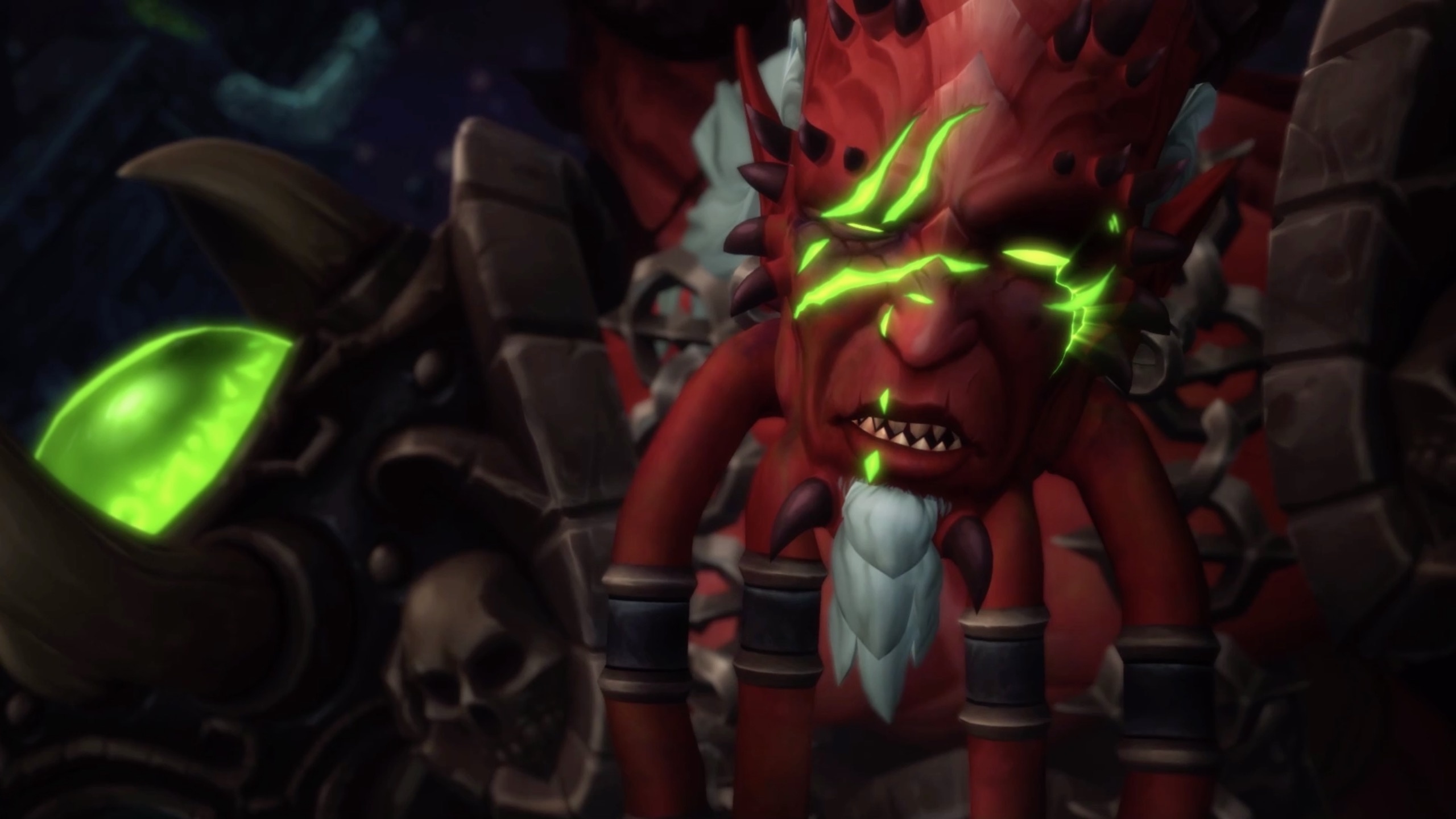 Kil'jaeden Reforged with WoW Animation | HIVE, image size:2560x1440