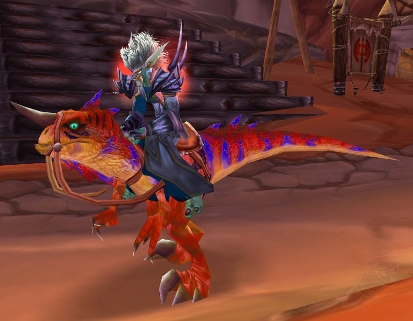 Silbato Del Raptor Rojo Moteado Objeto World Of Warcraft Clásico