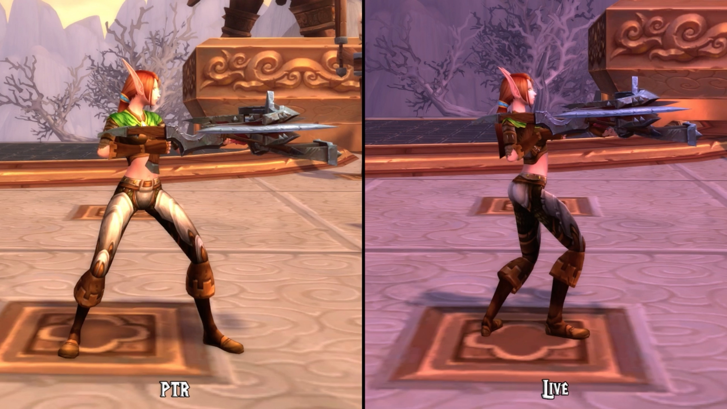 Updated Blood Elf Female Ranged Attack Animations in Patch 7.3 - Новости  Wowhead