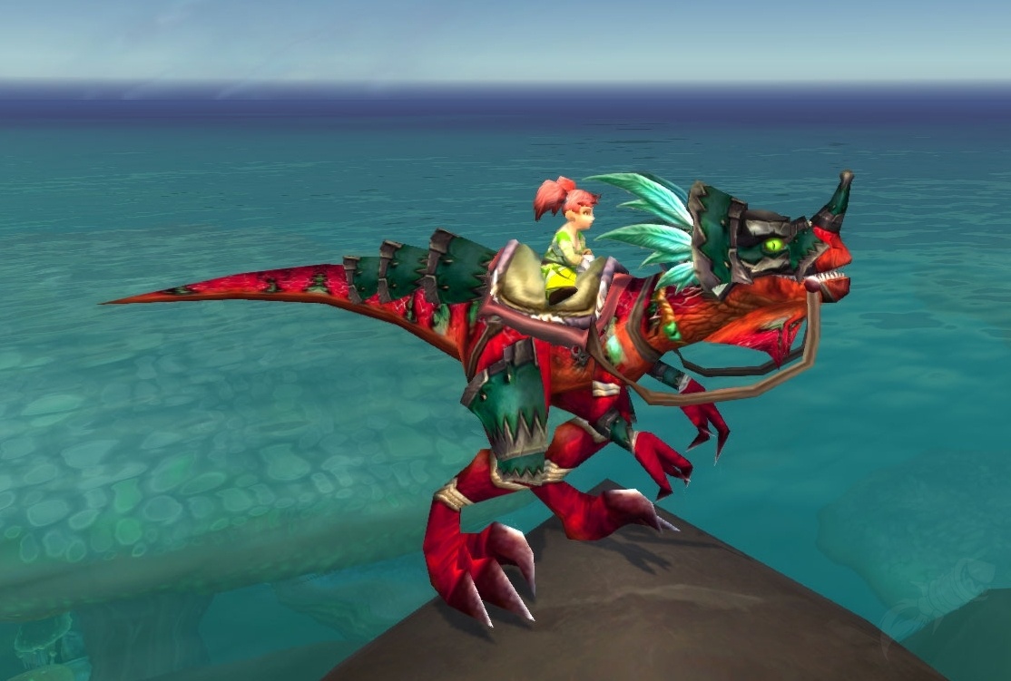 Raptor Razzashi Acorazado Objeto World Of Warcraft
