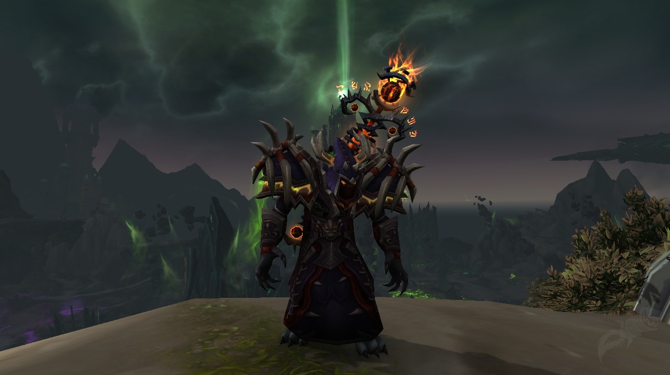 Ensemble Primal Gladiator's Felweave Armor Item World of Warcraft