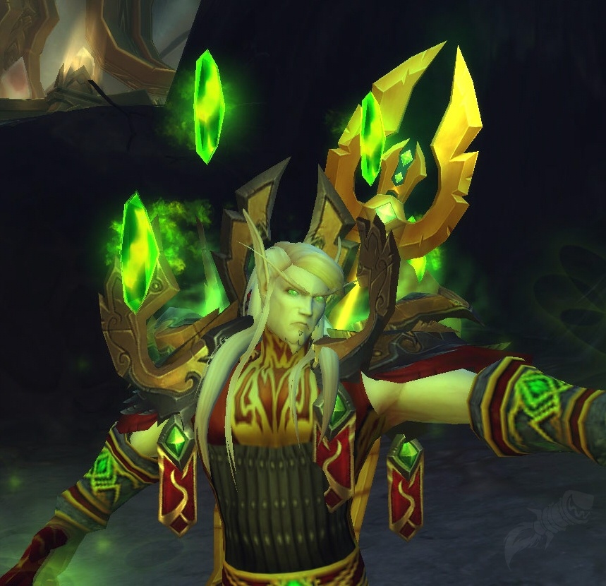 Technique Glyph Of Fel Touched Shards Item World Of. 