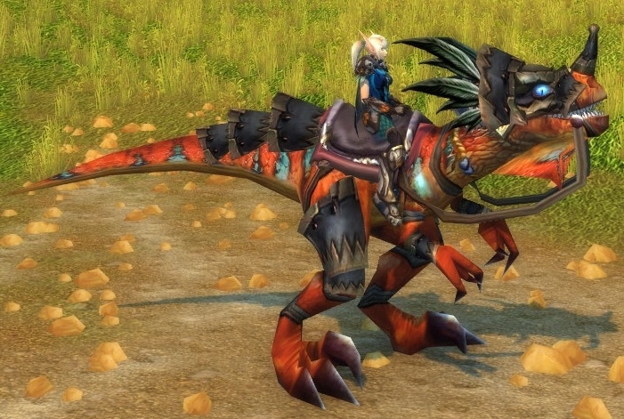 Schneller orangefarbener Raptor - Gegenstand - World of Warcraft