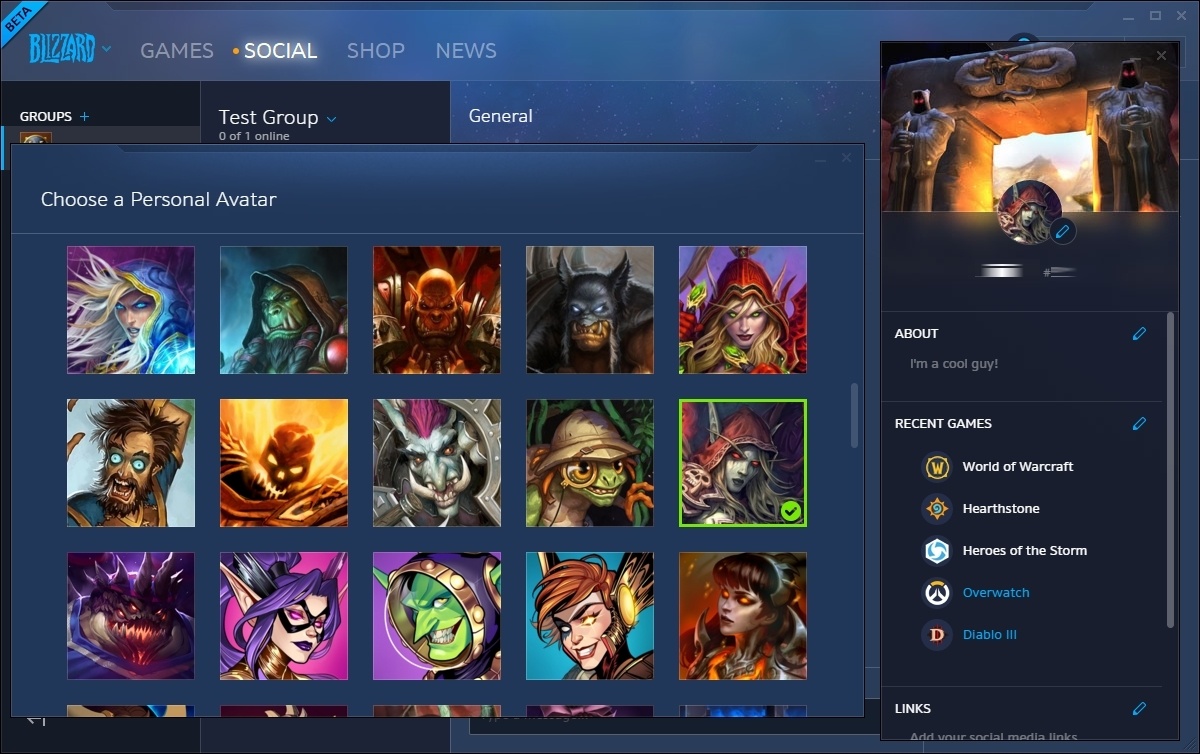 You can change your avatar in Battlenet  rOverwatch