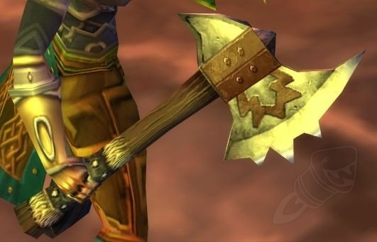 Singing Crystal Axe - Item - WotLK Classic