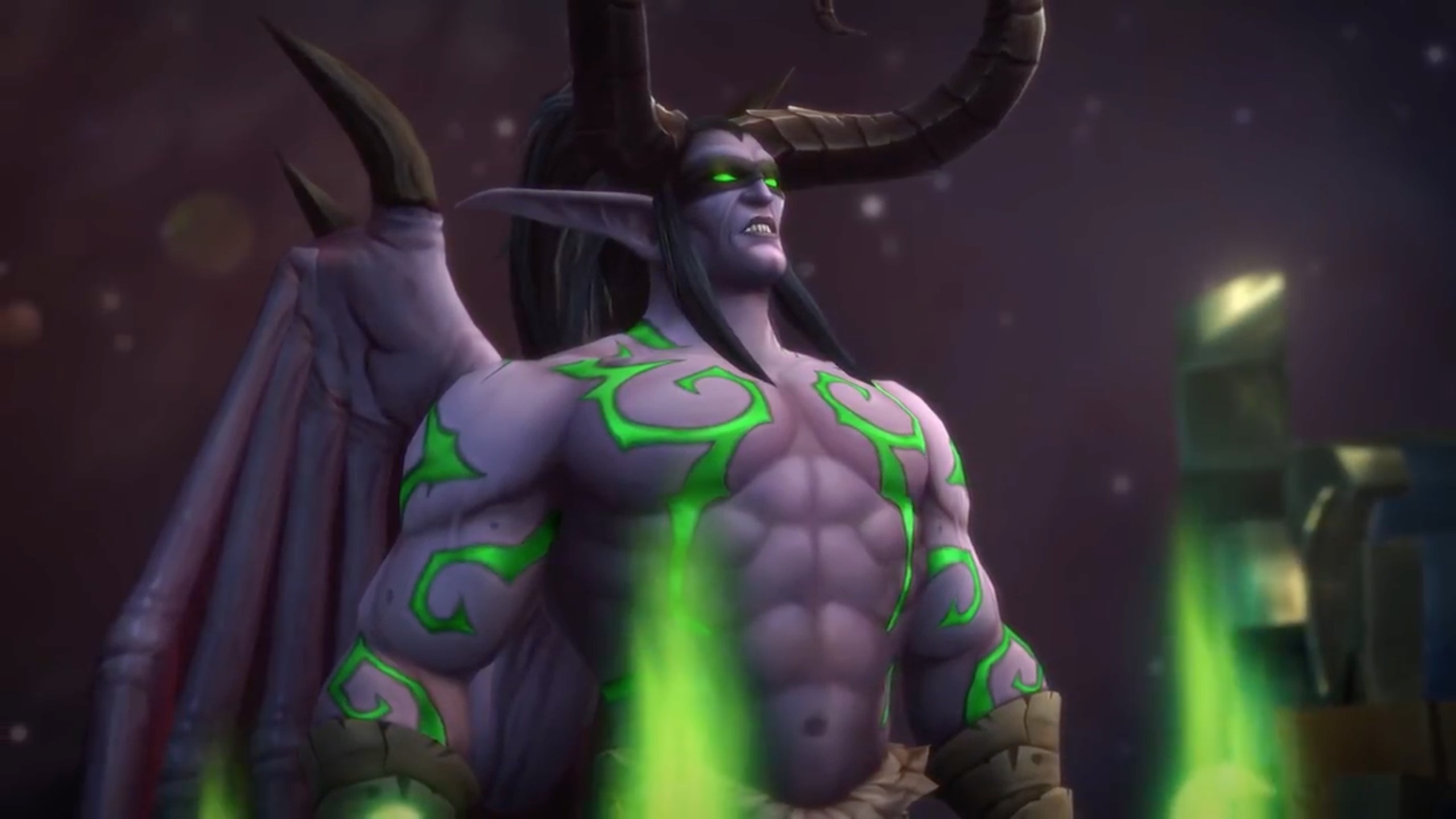 Иллидан ярость бури Warcraft