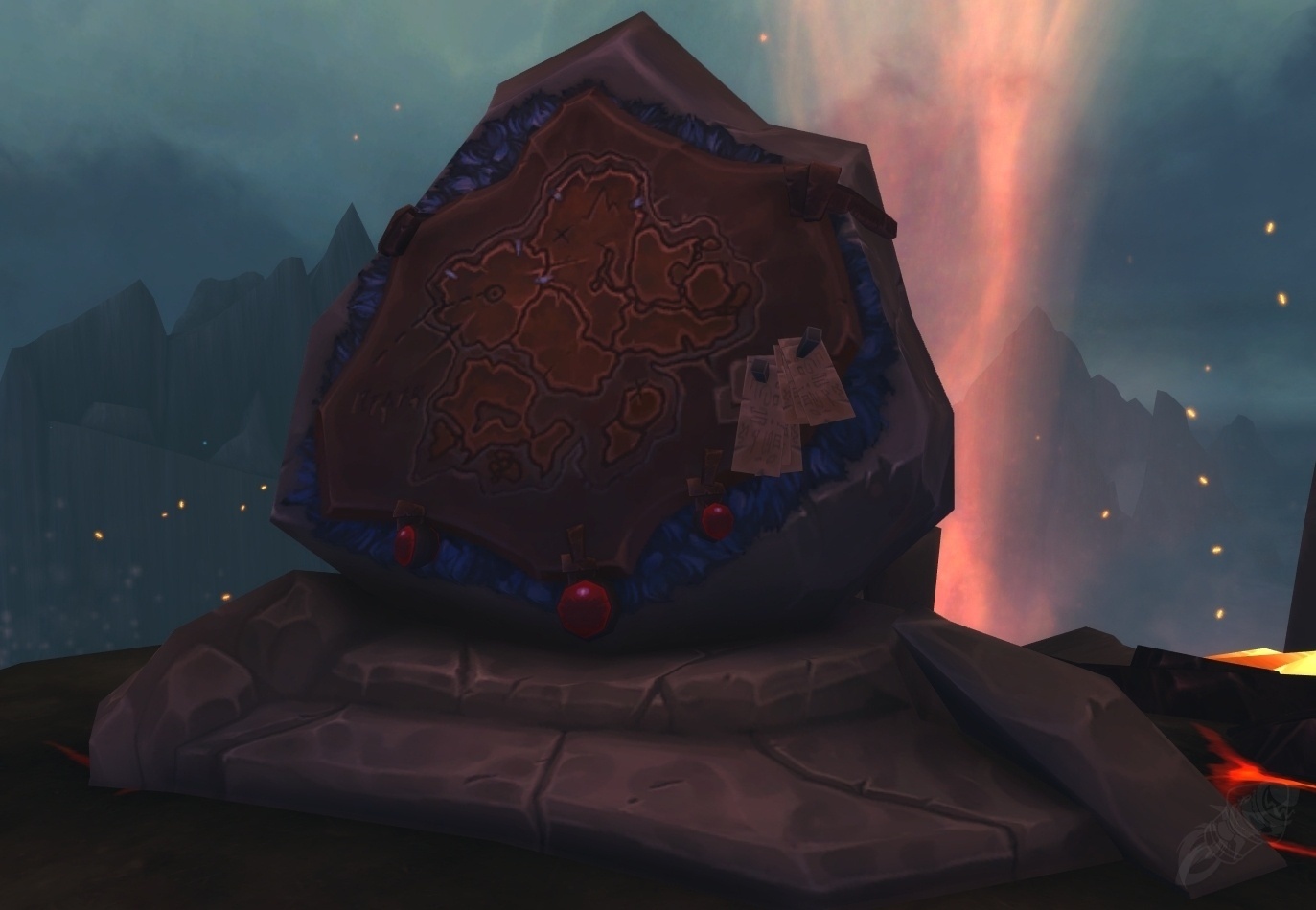 Retour dans les terres de Feu Quête World of Warcraft