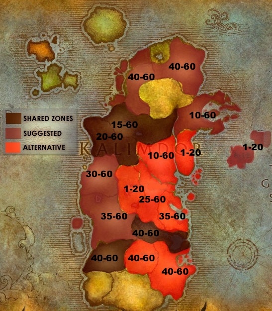 WoW Classic zone levels: how strong you need to be for each WoW area