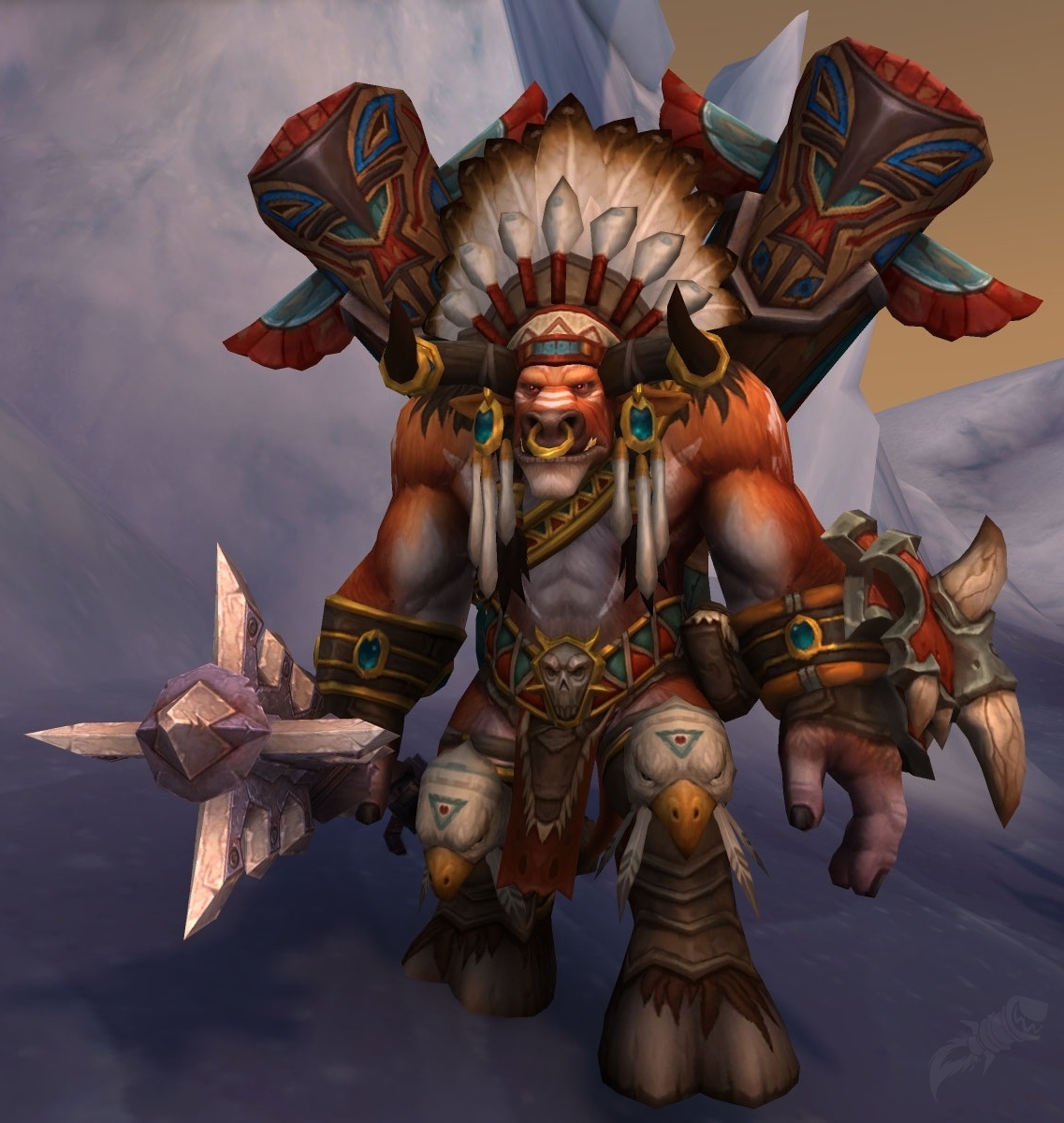 Baine Bloodhoof NPC World of Warcraft. 