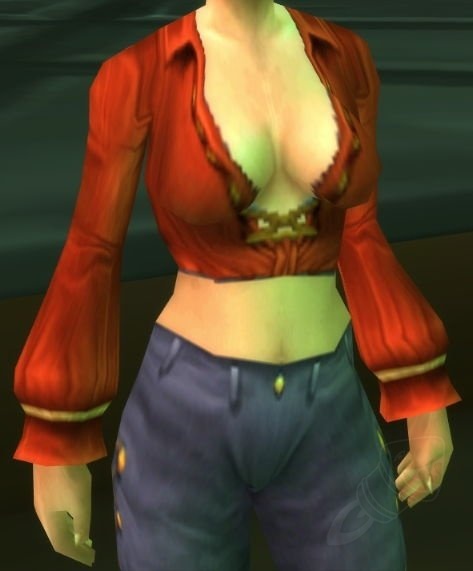 fornuft nummer rive ned Red Swashbuckler's Shirt - Item - World of Warcraft